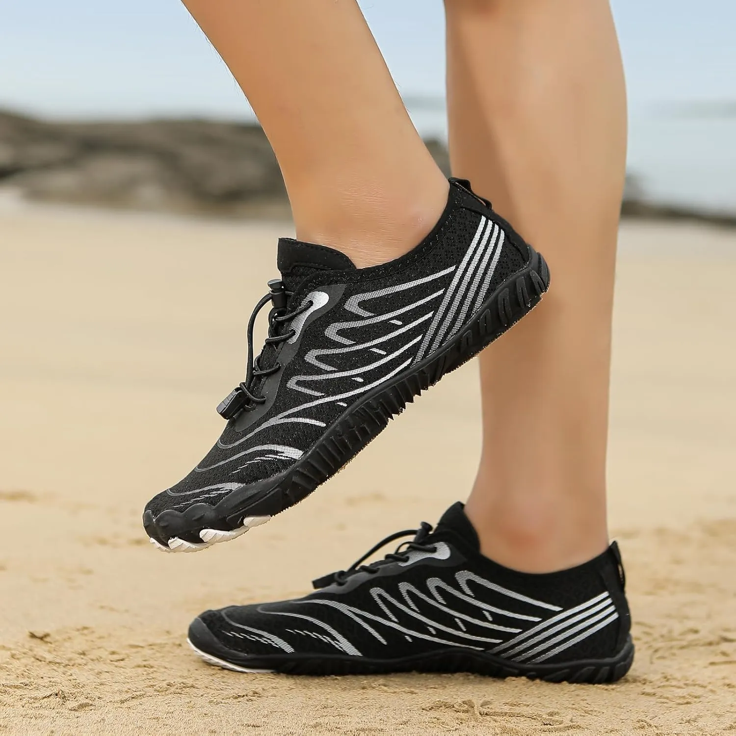 Hike Barefoot Shoes Footwear Women Men Pro Barefoot Shoes Wide Toe Box Athletic Hiking Shoes, Breathable Non-Slip Quick Dry Trail Running Shoes
