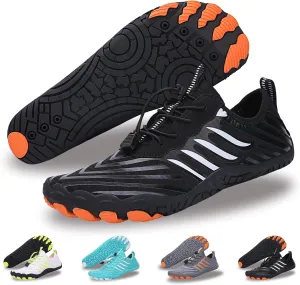 Hike Barefoot Shoes for Women Men - Quick Dry Wide Toe Box Beach Swim Athletic Sports Shoes, Non-Slip Hike Yoga Lightweight Footwear Aqua Hiking Walking Kayaking Diving Surfing