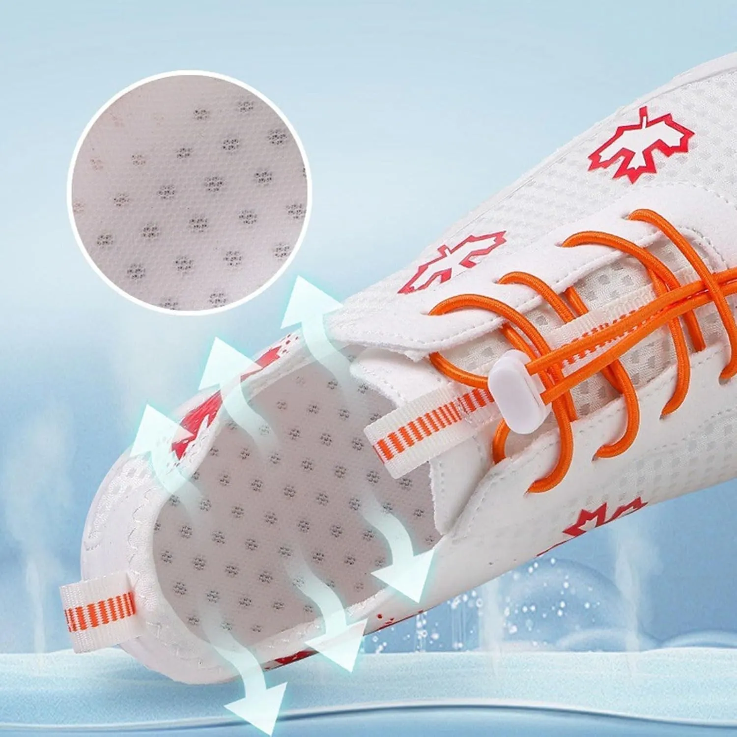 Hike Barefoot Shoes Women Wide Toe Box Mens Grounded Footwear Maple Leaf Print Non-Slip Water Shoe Lightweight Sneakers for Hiking Running Swimming Fishing Couple Athletic Runing Breathable Sneaker