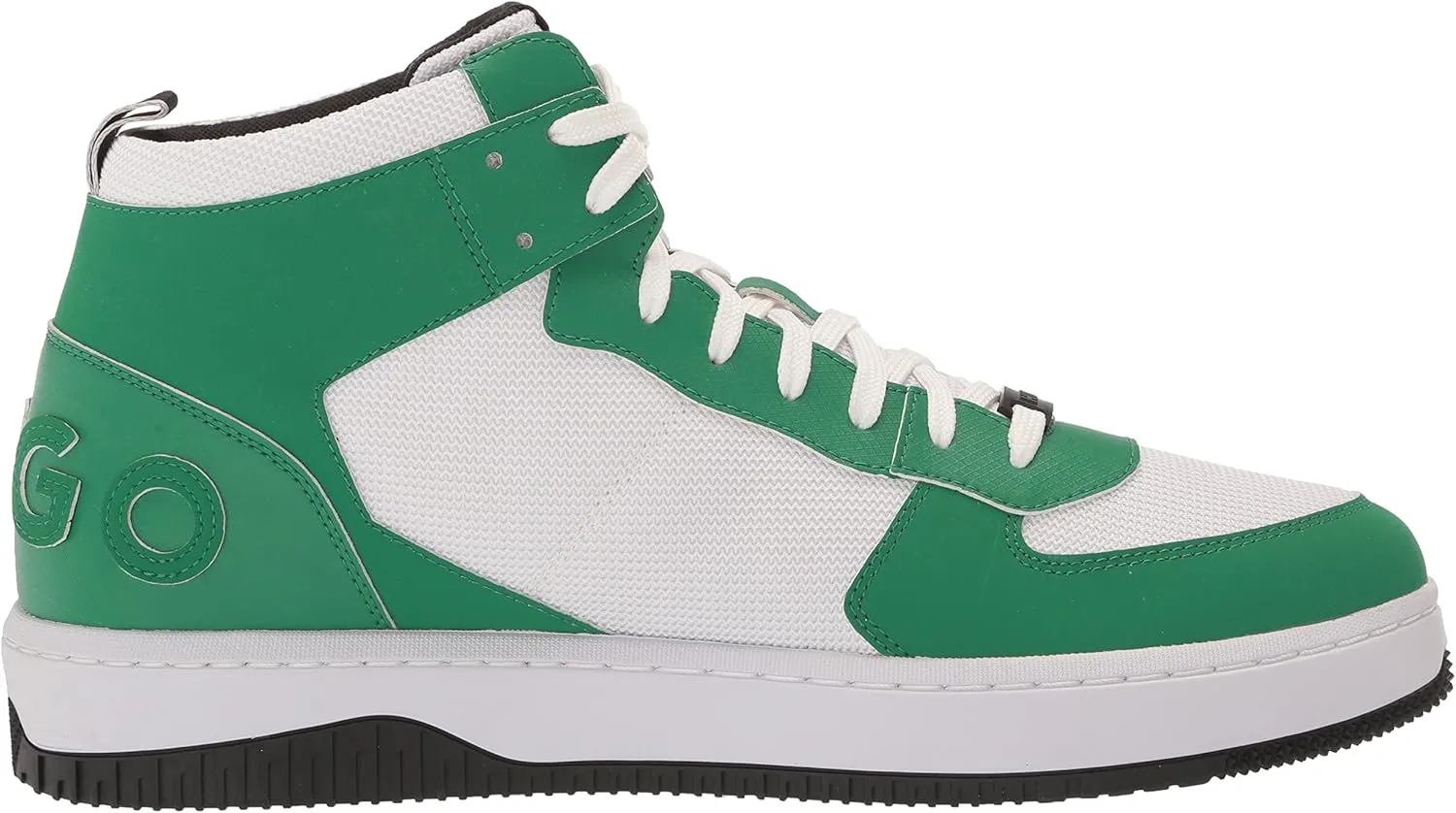 HUGO Men's Chunky High Top Leather Sneakers