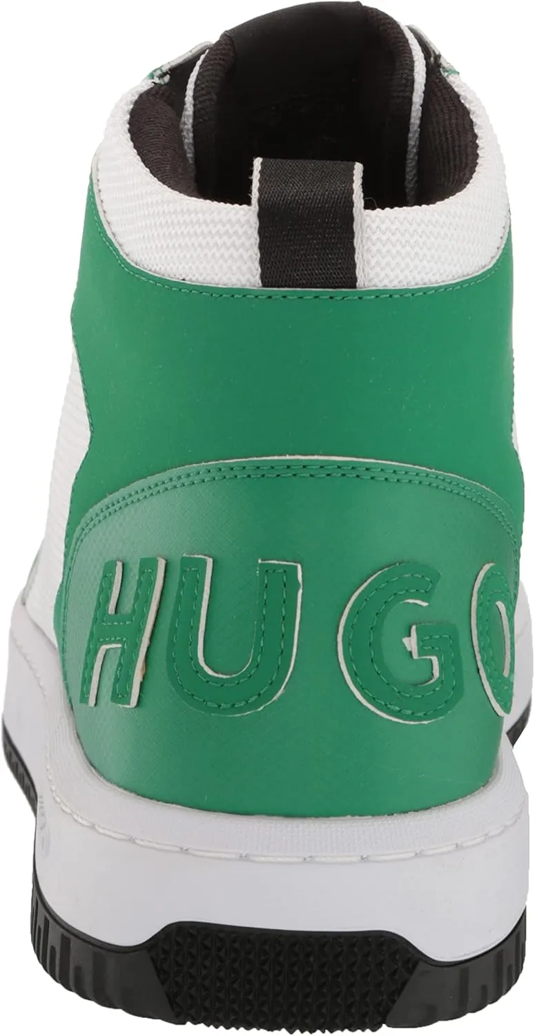 HUGO Men's Chunky High Top Leather Sneakers