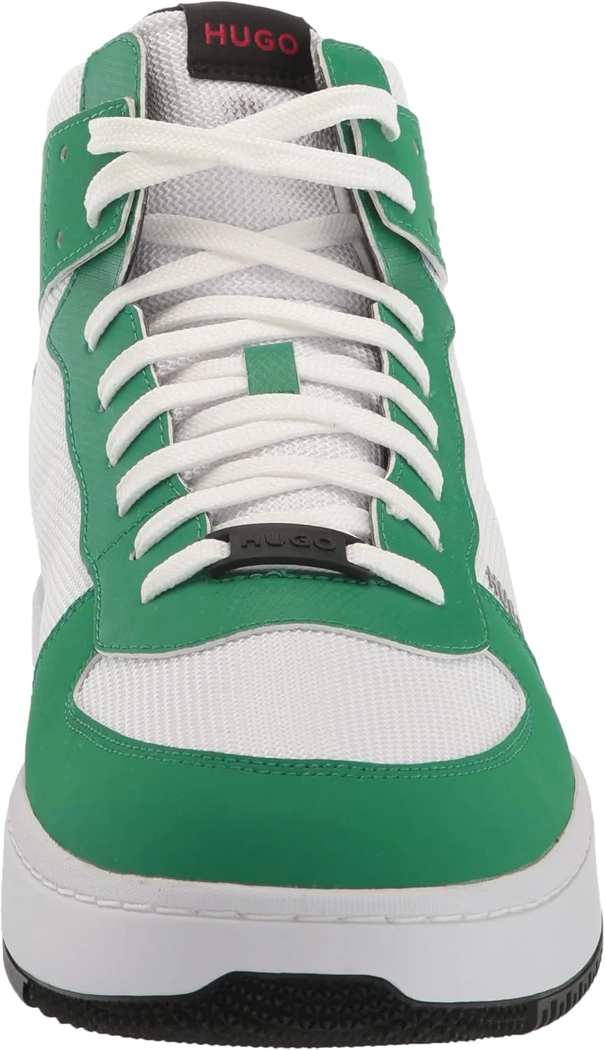 HUGO Men's Chunky High Top Leather Sneakers