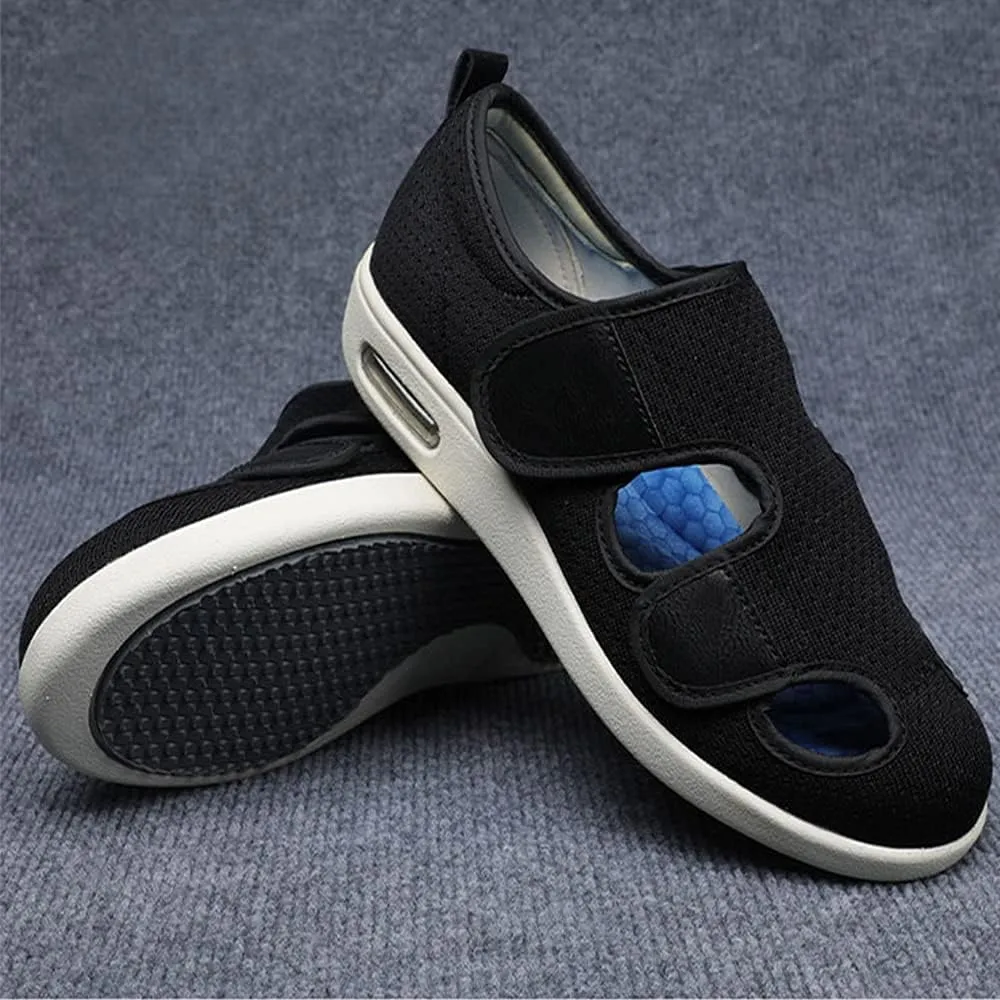 JBTNBX Women's Diabetic Shoe Walking Shoes Extra Wide Widths Adjustable Sneakers for Elderly Edema Swollen Feet