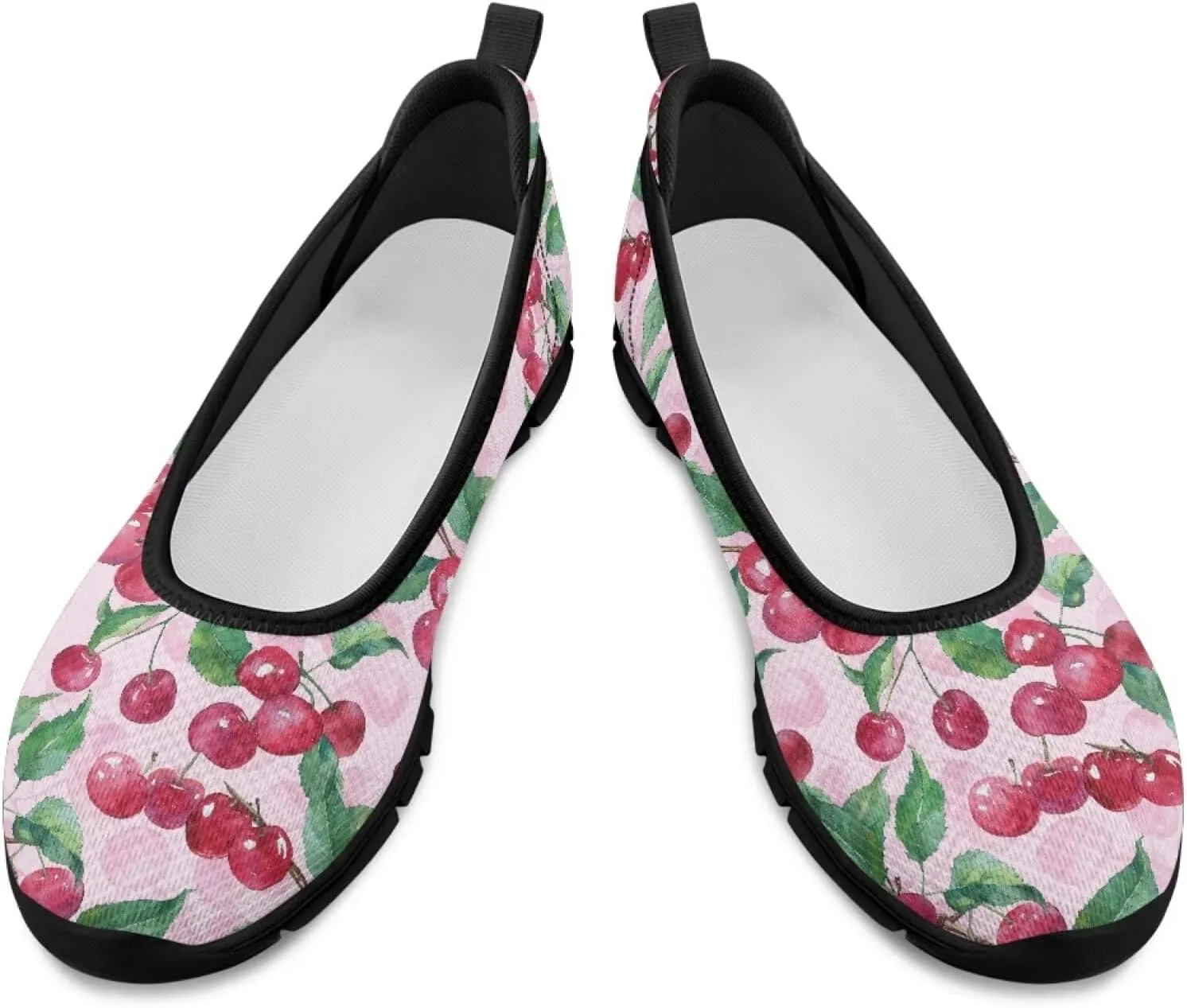 Jeiento Casual Slip On Loafers for Women Lady Mesh Tennis Shoes Breathable Light Weight Low Top Round Toe Walking Sneakers
