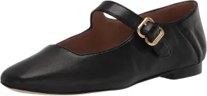 JORISTIMO Women's Elegant Strappy Ballet Flats Elaborate 2024 New Single Shoes Square Toe Minimalist Ankle Strap Basical Classical Escarpin