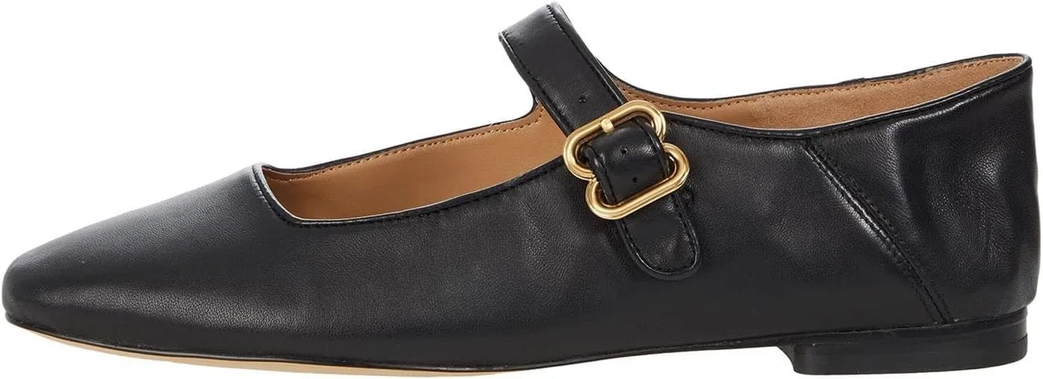 JORISTIMO Women's Elegant Strappy Ballet Flats Elaborate 2024 New Single Shoes Square Toe Minimalist Ankle Strap Basical Classical Escarpin