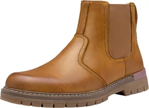 Jousen Mens Boots Retro Chelsea Boots Mens Casual Slip On Boots for Men
