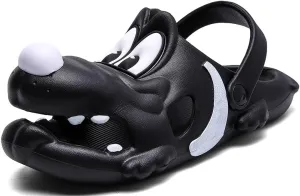 Kids Clogs Boys Girls Cute Cartoon Dog Sandals Slip-On Slippers Slides Shoes(Toddler/Little Kid/Big Kid)