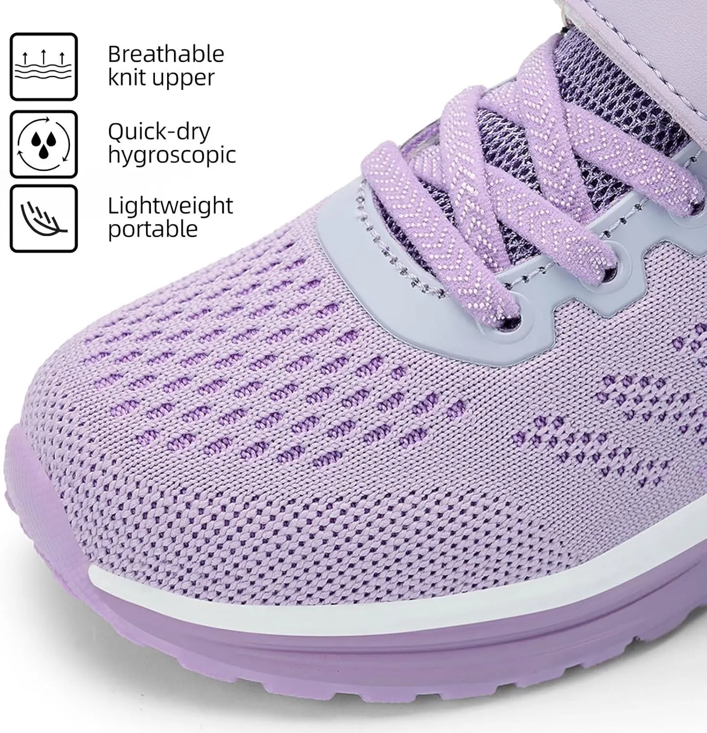 Lamincoa Toddler/Little Kids Boys Girls Lightweight Sneakers Unisex-Child Air Running Non-Slip Athletic Tennis Shoes