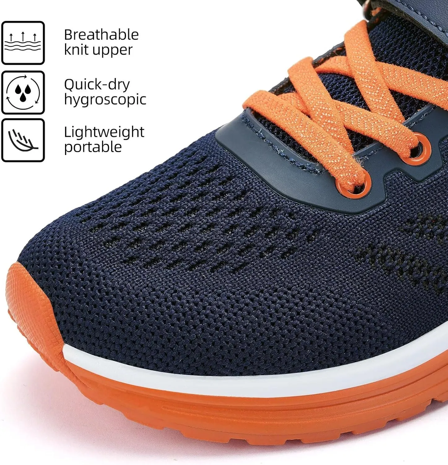 Lamincoa Toddler/Little Kids Boys Girls Lightweight Sneakers Unisex-Child Air Running Non-Slip Athletic Tennis Shoes