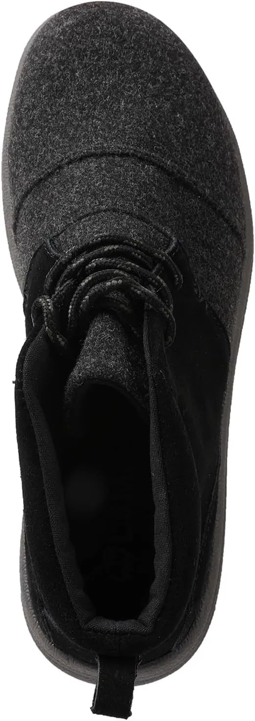 Lamo Men's Koen Shoes for Men – 100% Suede Lightweight Sneakers with Faux Boiled Wool & Premium Suede Upper, Cushioned Multi-Spandex Footbed, LITE EVA Outsole