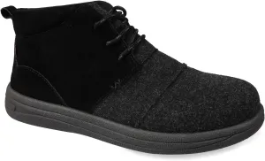 Lamo Men's Koen Shoes for Men – 100% Suede Lightweight Sneakers with Faux Boiled Wool & Premium Suede Upper, Cushioned Multi-Spandex Footbed, LITE EVA Outsole