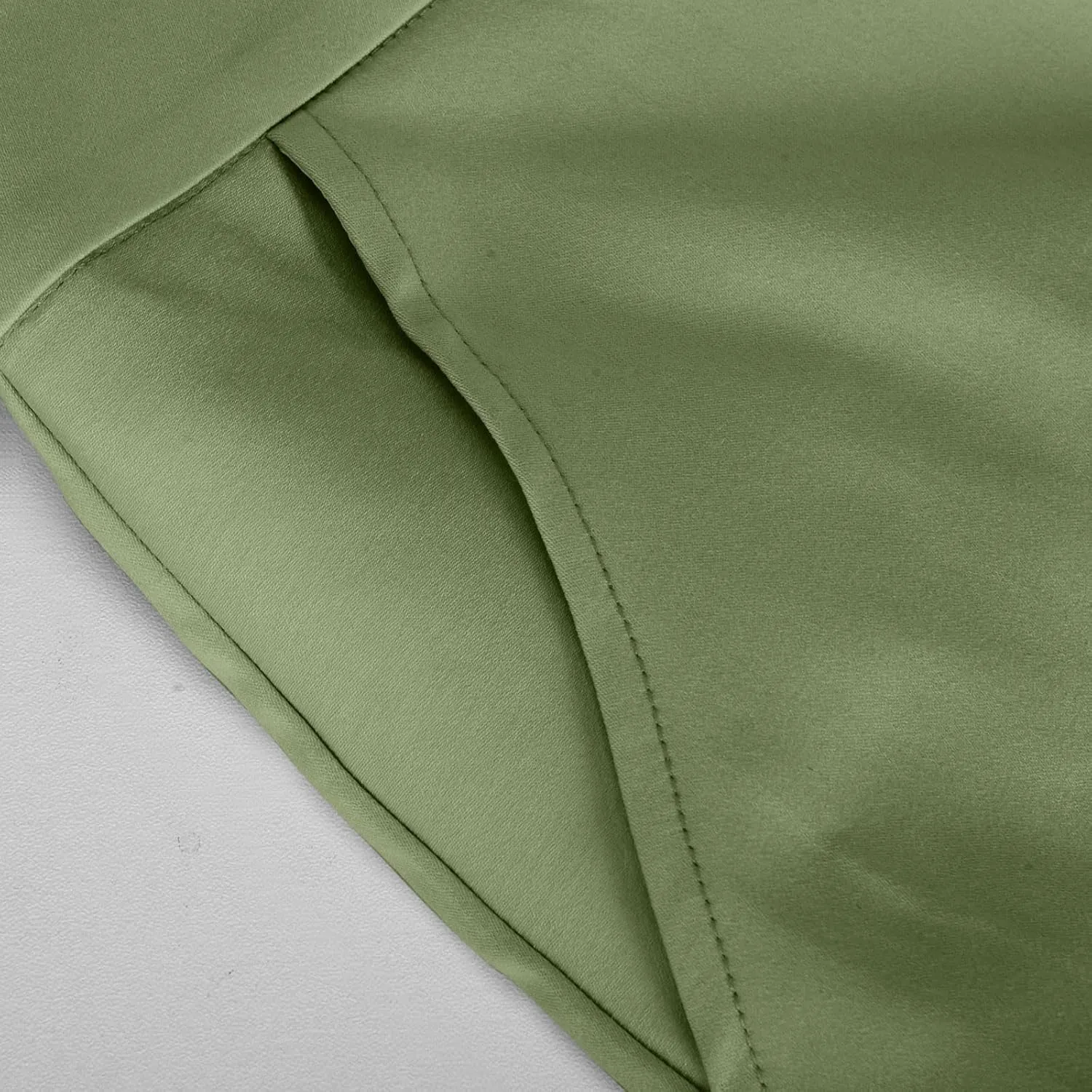LEMONONSTORE Women Office Work Dressy Capris High Waist Ankle-Length Pants Casual Straight-Leg Trousers Loose Summer Shorts