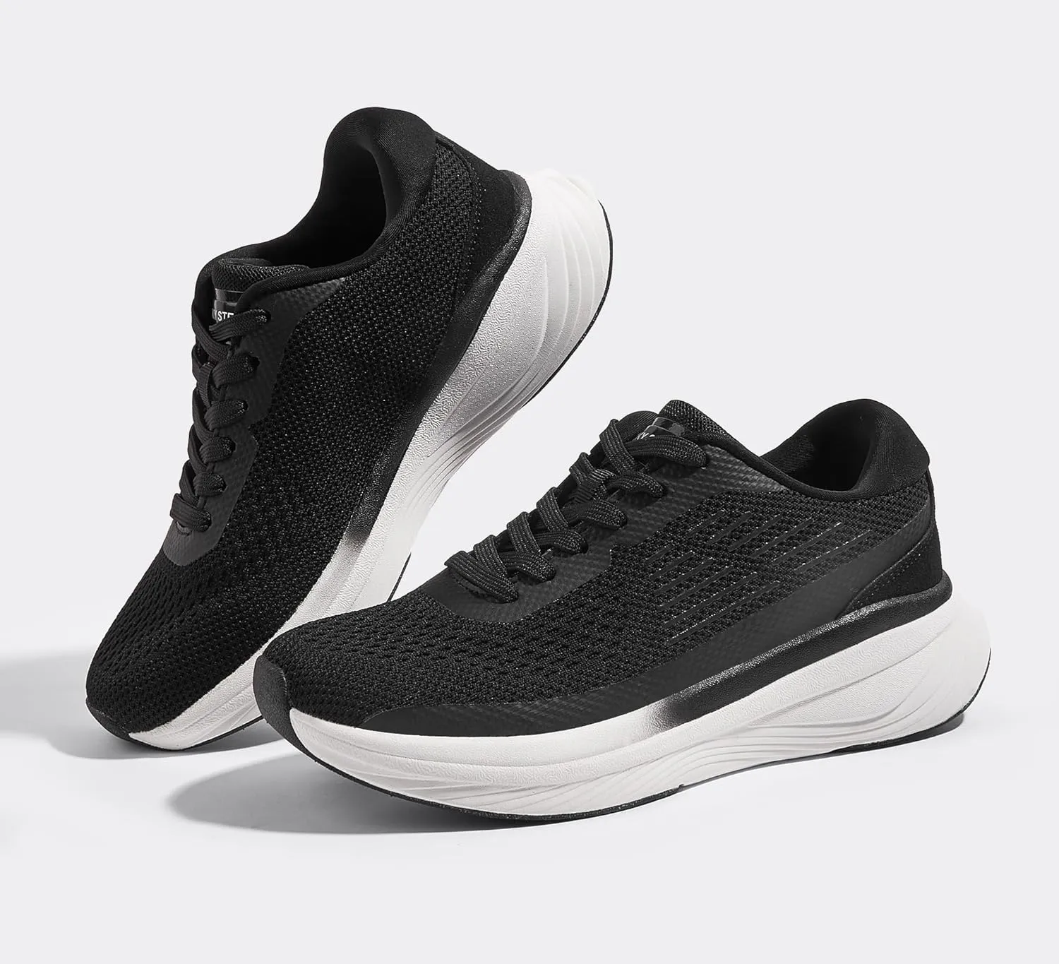 LUCKY STEP Women Running Shoes Chunky Tennis Workout Athletic Sports Gym Sneakers Cross Training Hiking Breathable Non Slip Walking Shoes