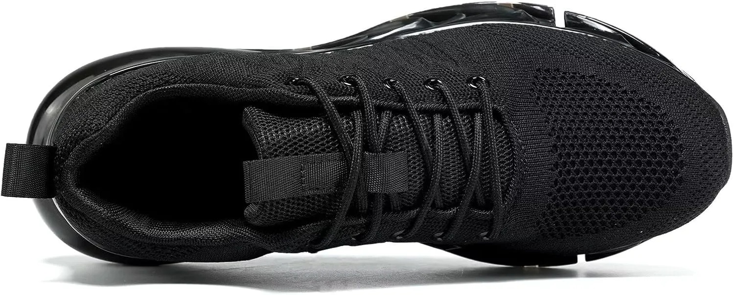 Mens Air Cushion Running Shoes Non Slip Fashion Sport Gym Jogging Tennis Fitness Blade Sneakers Walking Tennis Basketball