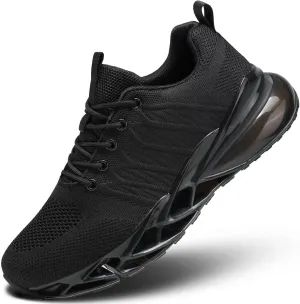 Mens Air Cushion Running Shoes Non Slip Fashion Sport Gym Jogging Tennis Fitness Blade Sneakers Walking Tennis Basketball