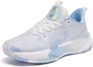 Mens Basketball Shoes Fashion Sneakers Athletic Comfortable Breathable Leightweight Lace-Up Outdoor Non Slip Sport Shoe