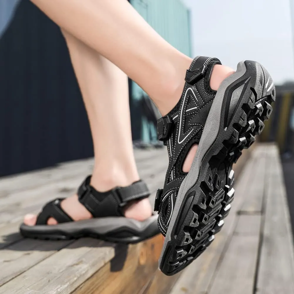 Men's Beach Sandals Hiking Sandals Fashion Outdoor Athletic Water Surfing Fisherman Sandals