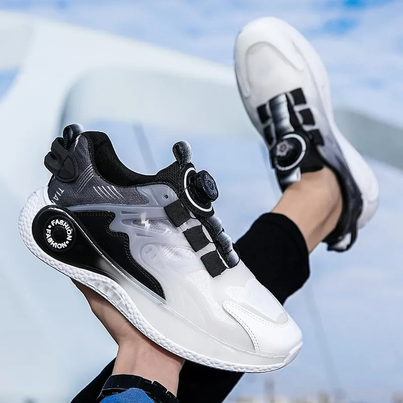 Men's Road-Running-Shoes Walking Fashion Athletic Sneakers Working Gym Comfortable Breathable Mesh Soft Sole Shoes