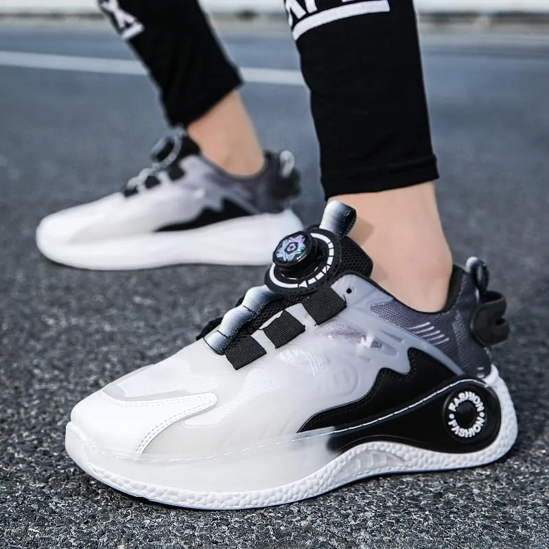 Men's Road-Running-Shoes Walking Fashion Athletic Sneakers Working Gym Comfortable Breathable Mesh Soft Sole Shoes