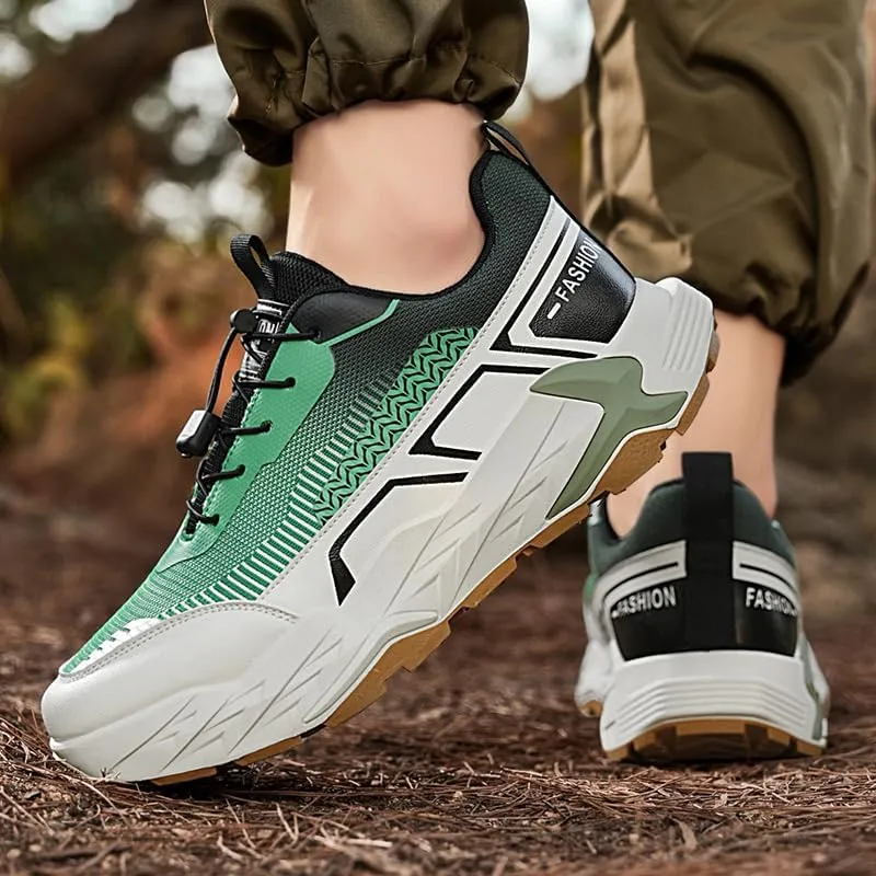 Men's Running Shoes, Non Slip, Breathable, Lightweight Fashion Sneakers, Slip Resistant Athletic Sports Walking Gym Work Shoes