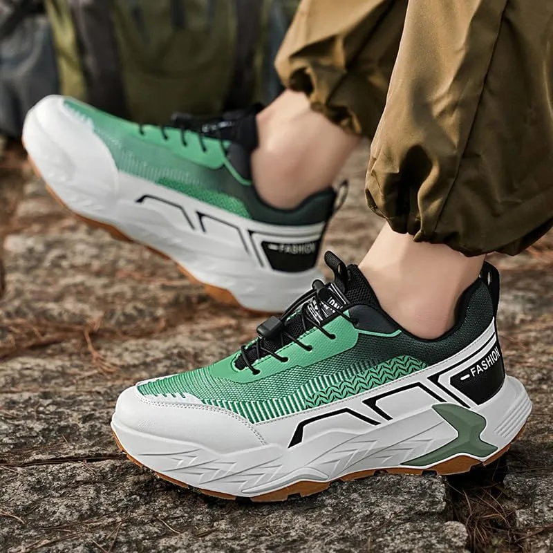 Men's Running Shoes, Non Slip, Breathable, Lightweight Fashion Sneakers, Slip Resistant Athletic Sports Walking Gym Work Shoes