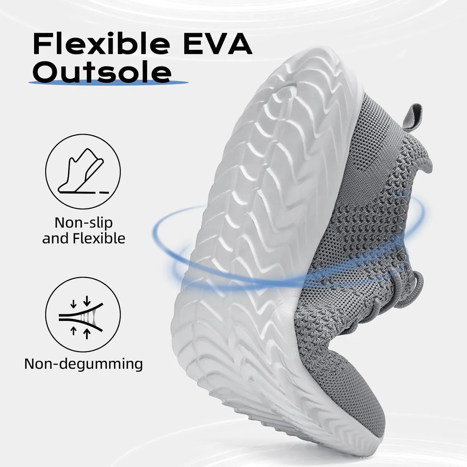 Mens Running Shoes Tennis Walking Gym Workout Slip On Athletic Fashion Sneakers Sports Shoes