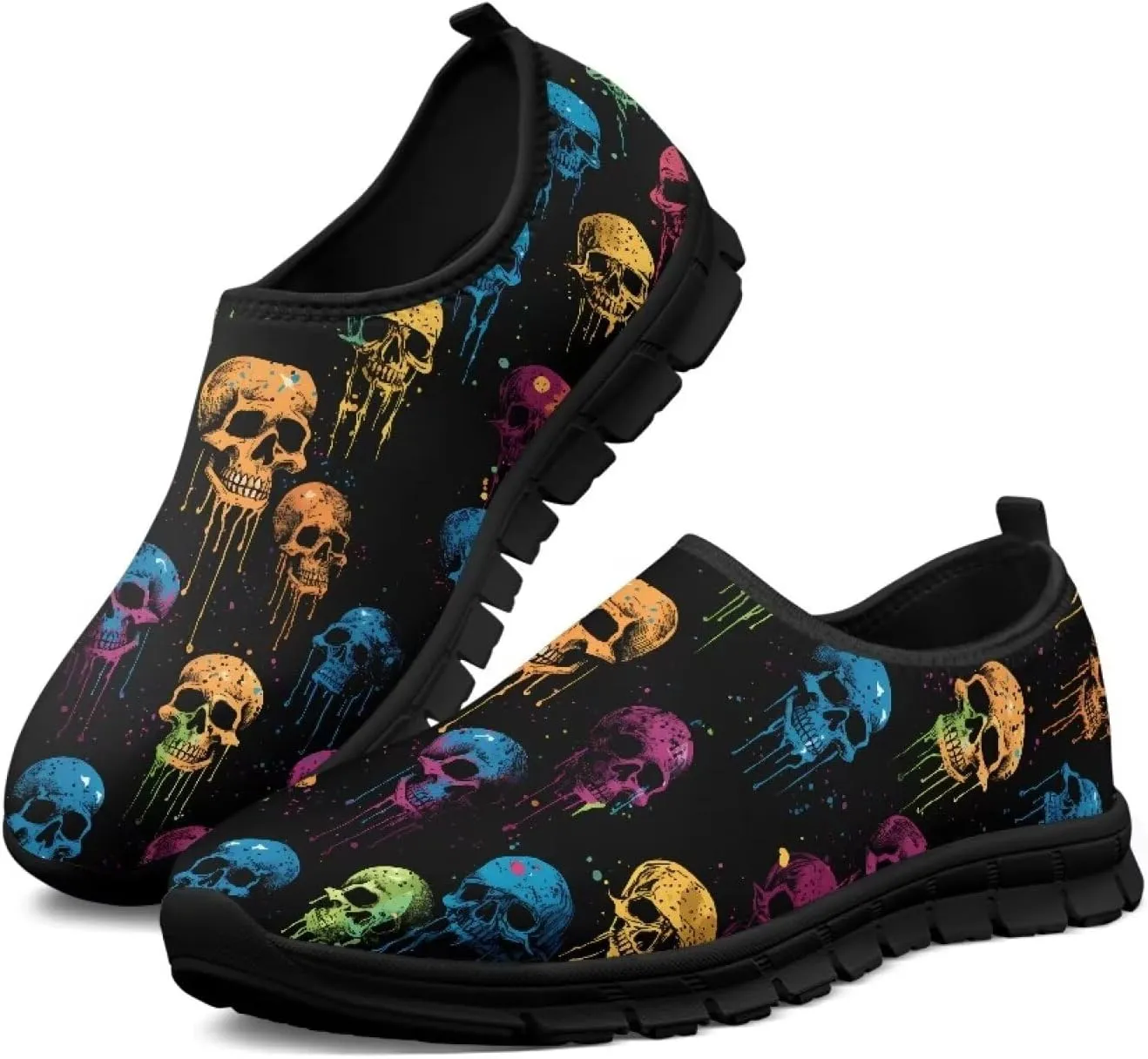 Mens Slip on Flat Shoes Casual Sneakers with Comfortable Insole, Breathable Sports Shoes Loafers Shoes for Men