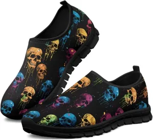 Mens Slip on Flat Shoes Casual Sneakers with Comfortable Insole, Breathable Sports Shoes Loafers Shoes for Men