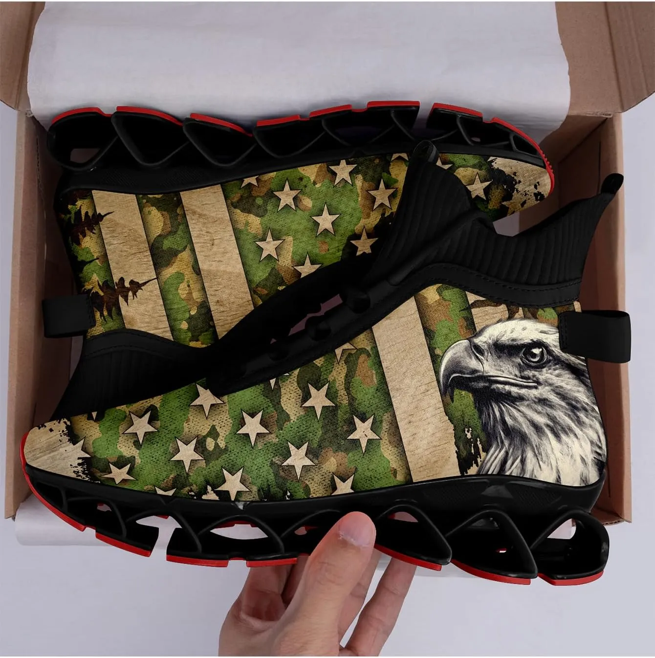 Men's Walking Running Shoes Fashion Sneakers Lightweight Breathable Slip On Athletic Trainer Women Tennis Shoes