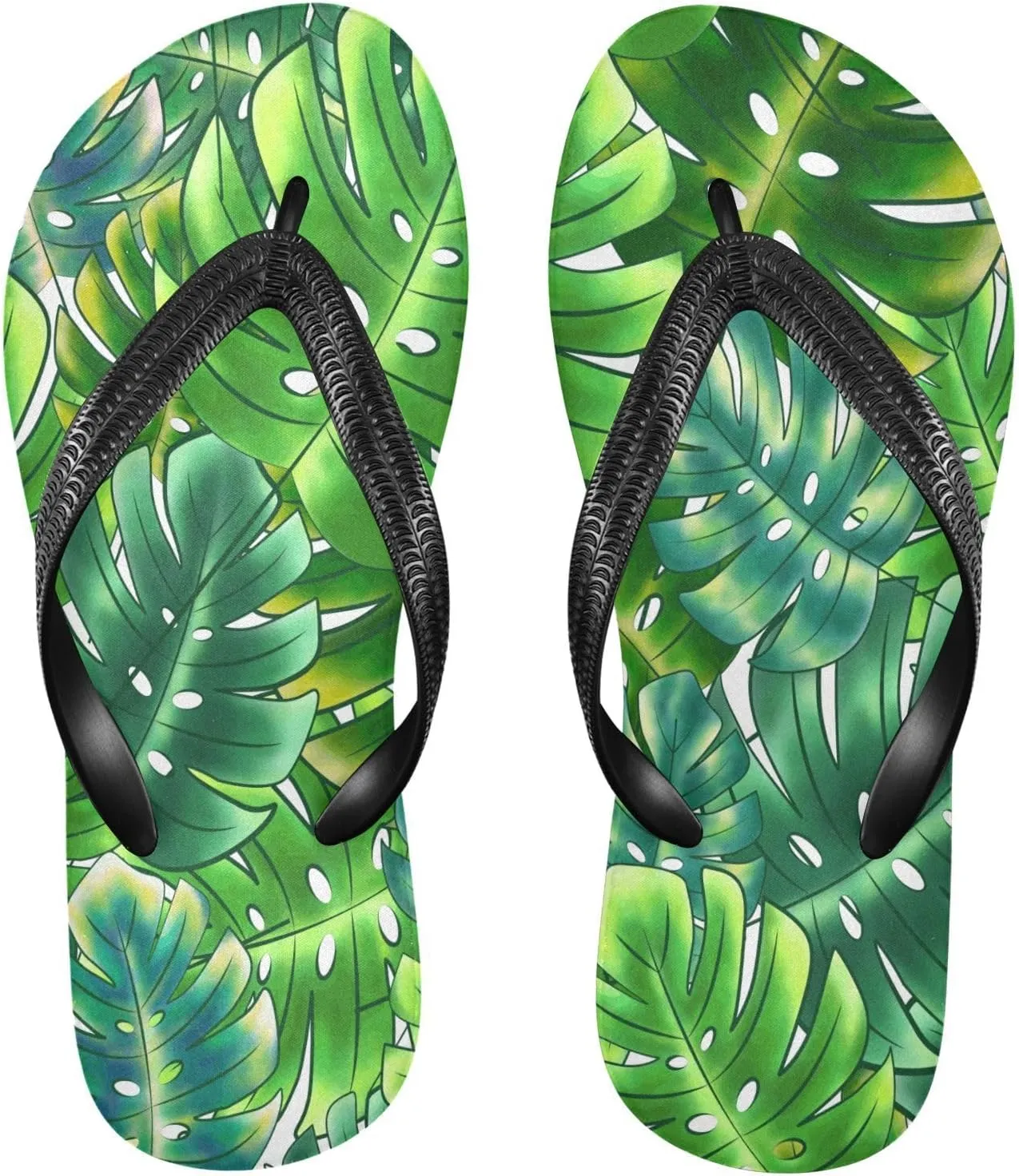 MNSRUU EVA Rubber Flip Flops for Men & Women,Unisex Sandals Soft Cushion Footbed Comfort flip-flops