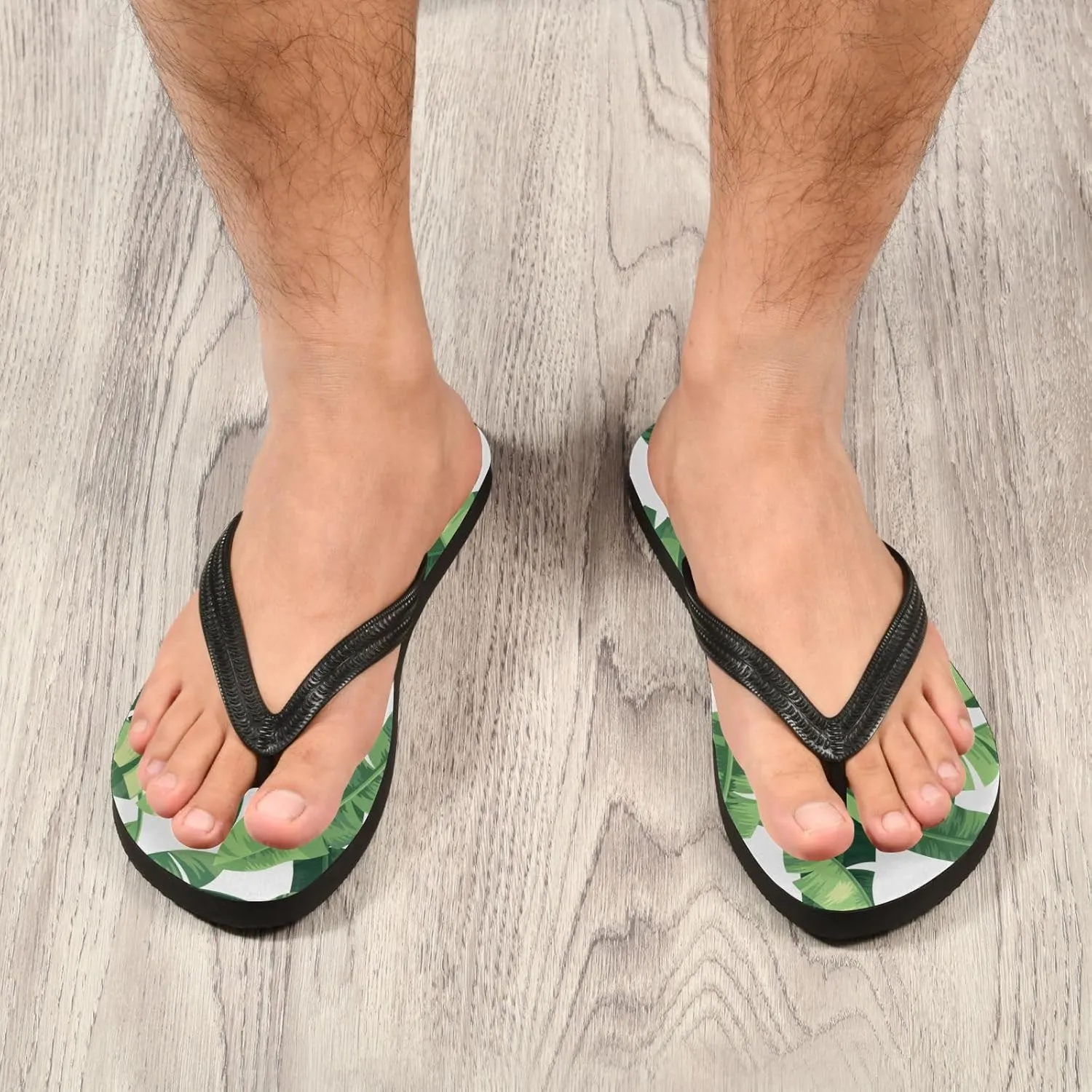 MNSRUU EVA Rubber Flip Flops for Men & Women,Unisex Sandals Soft Cushion Footbed Comfort flip-flops