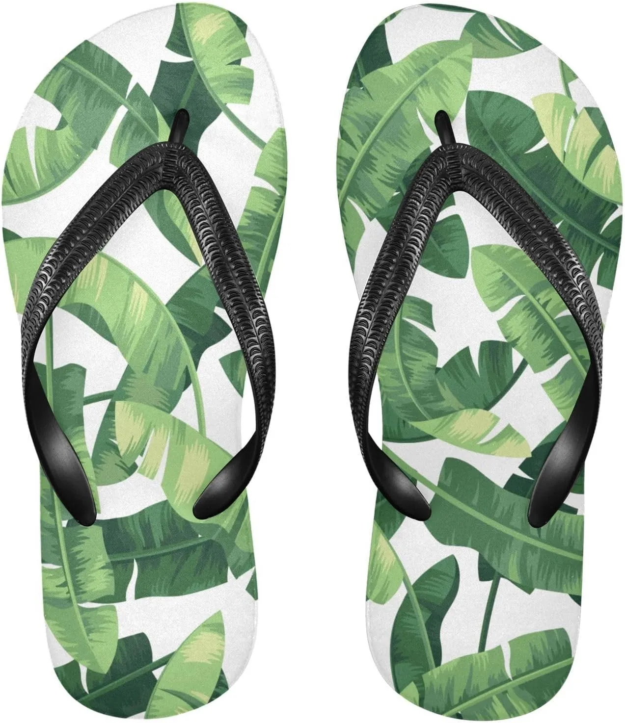 MNSRUU EVA Rubber Flip Flops for Men & Women,Unisex Sandals Soft Cushion Footbed Comfort flip-flops