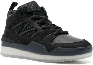 Moncler Men's Pivot Black High Top Sneakers 8