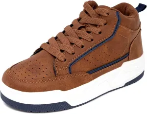 Nautica Kids Sneaker: Lace-Up Fashion Shoe with Boot-Like High Top Design for Boys and Girls (Big Kid/Little Kid Sizes) - Horizon