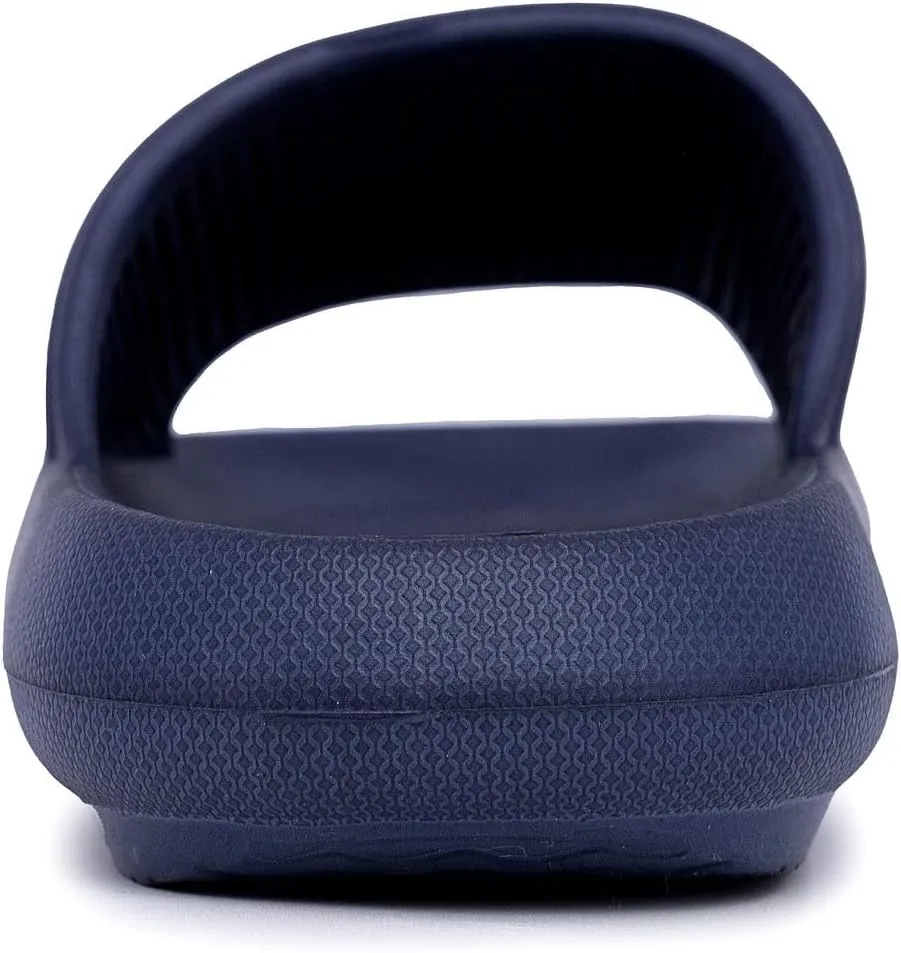 Nautica Men's Athletic Slides Sport Shower Sandals for Indoor & Outdoor - Slip Resistant, Lightweight, Durable and Comfortable
