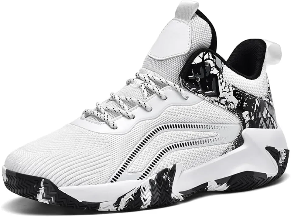 NCNDB High Top Unisex Basketball Shoes Fashion Sports Casual Outdoor Running Shoes