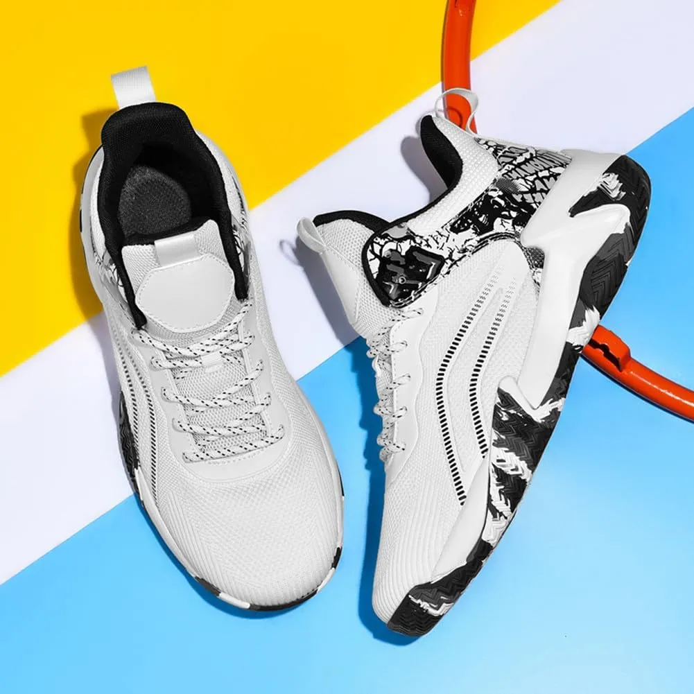 NCNDB High Top Unisex Basketball Shoes Fashion Sports Casual Outdoor Running Shoes