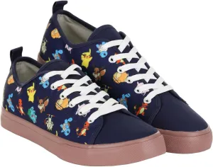 Officially Licensed Pokémon Low Top Adult Shoes | Comfortable Themed Footwear for Cosplay, Everyday, Parties