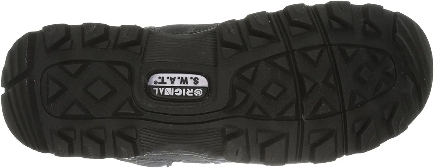 Original S.W.A.T. Classic 6" Side Zip - Unisex Boots - Leather Upper - Removable EVA Insole - Padded Tongue
