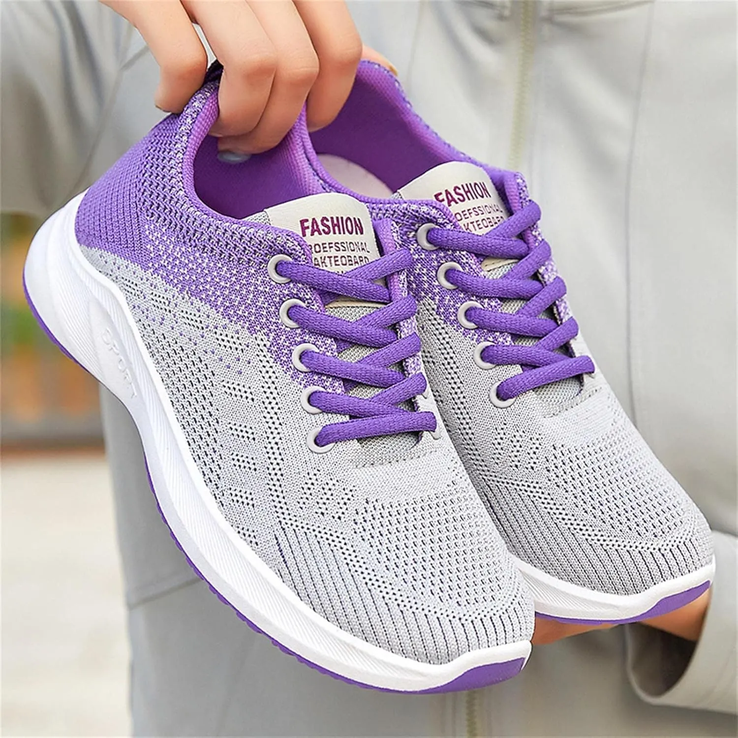 Orthopedic Shoes for Women Wide Width Toe Box Shoes Arch Support Walking Shoes Plantar Fasciitis Tennis Sneakers