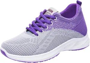 Orthopedic Shoes for Women Wide Width Toe Box Shoes Arch Support Walking Shoes Plantar Fasciitis Tennis Sneakers