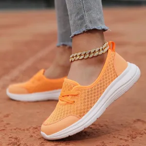 Orthopedic Shoes for Women, Women's Lightweight Slip-On Slip-On Knitted Sneakers, Comfortable Fashion Flat Walking Shoes for Women Breathable Sock Mesh Loafers Orthowalkway Womens Shoes