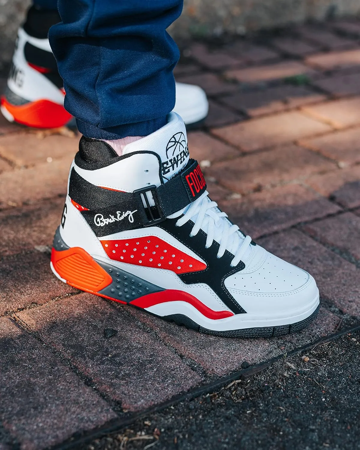 PATRICK EWING ATHLETICS FOCUS OG White/Red/Black 1EW90049-124