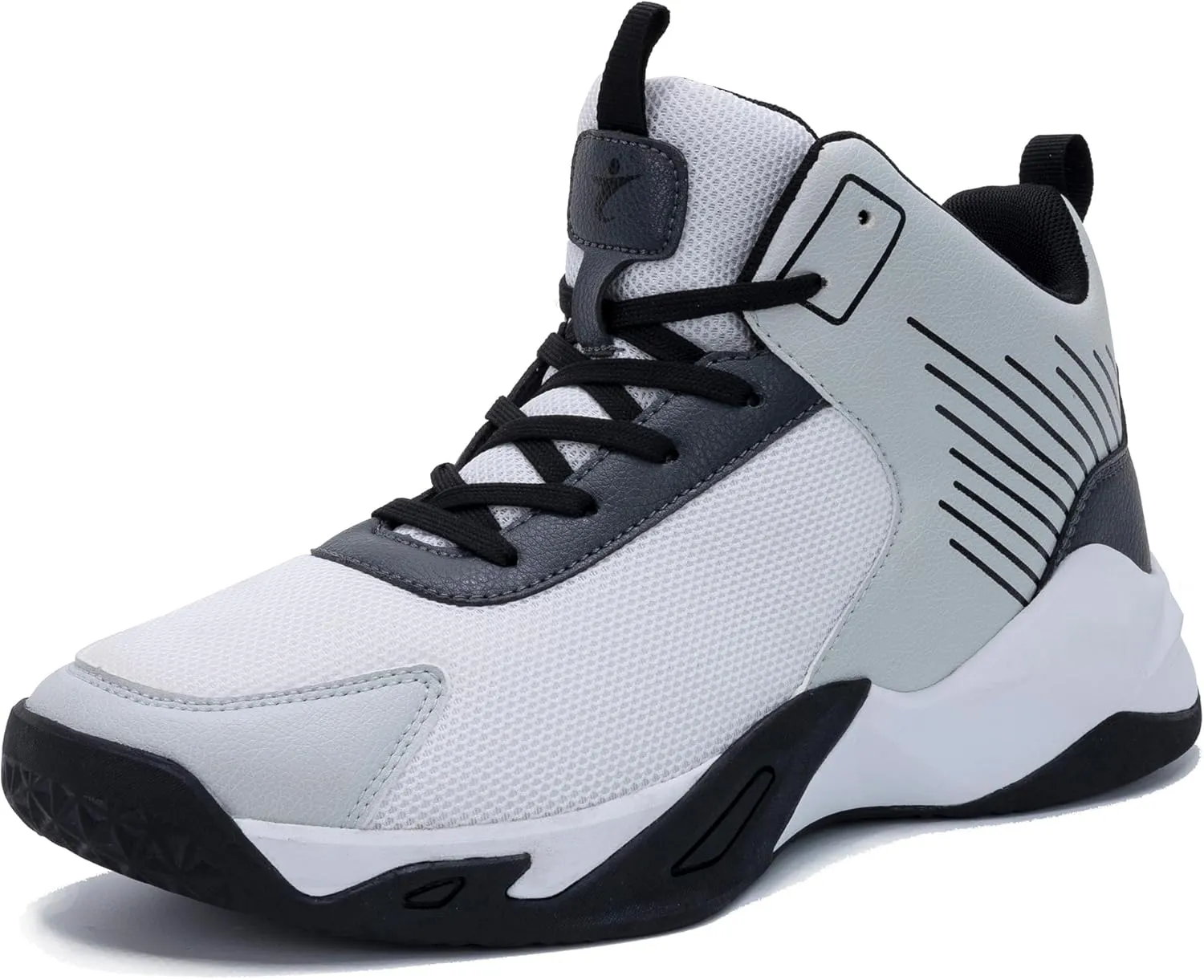 RomenSi Mens High Top Basketball Shoes Athletic Running Walking Anti Slip Sports Fashion Sneakers
