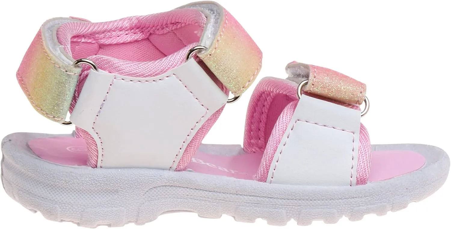 Rugged Bear Girls Sport Active Summer Open Toe Sandals (Toddler)