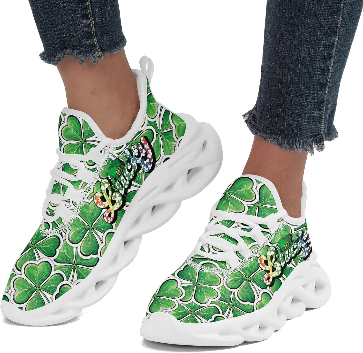 Running Shoes Sports Walking Sneakers Lightweight Trainers Breathable Fashion Tennis Shoes Causal Footwear for Men Women