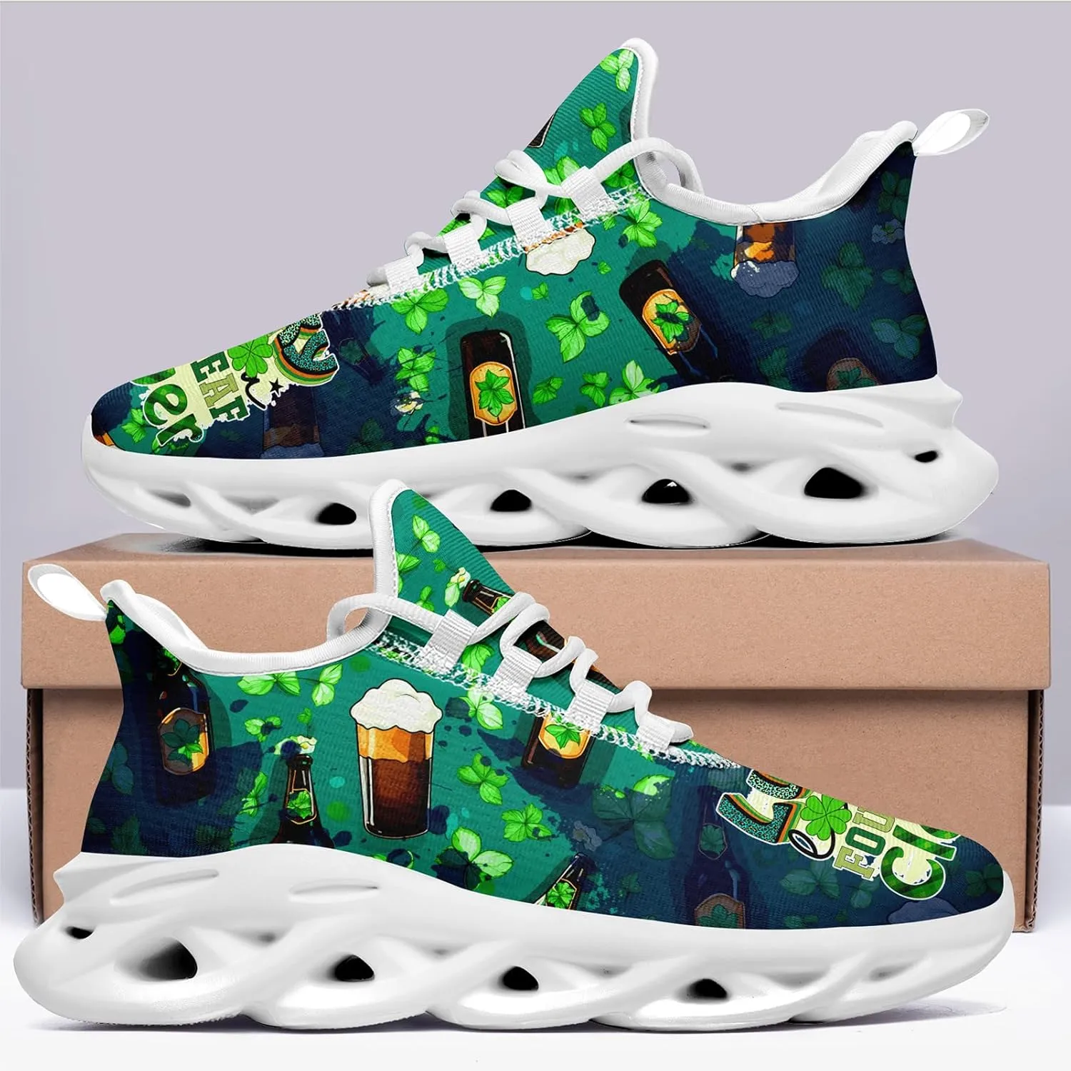 Running Shoes Sports Walking Sneakers Lightweight Trainers Breathable Fashion Tennis Shoes Causal Footwear for Men Women