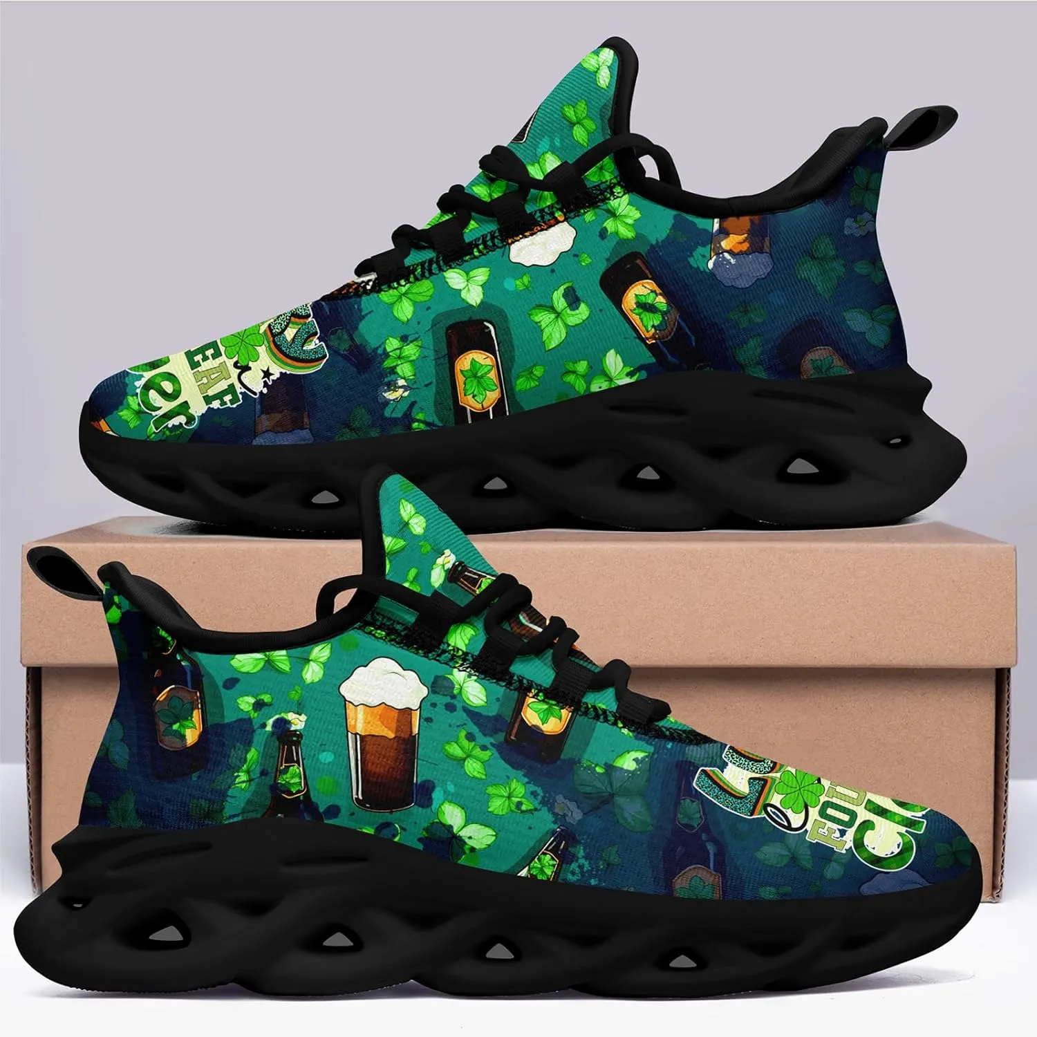 Running Shoes Sports Walking Sneakers Lightweight Trainers Breathable Fashion Tennis Shoes Causal Footwear for Men Women