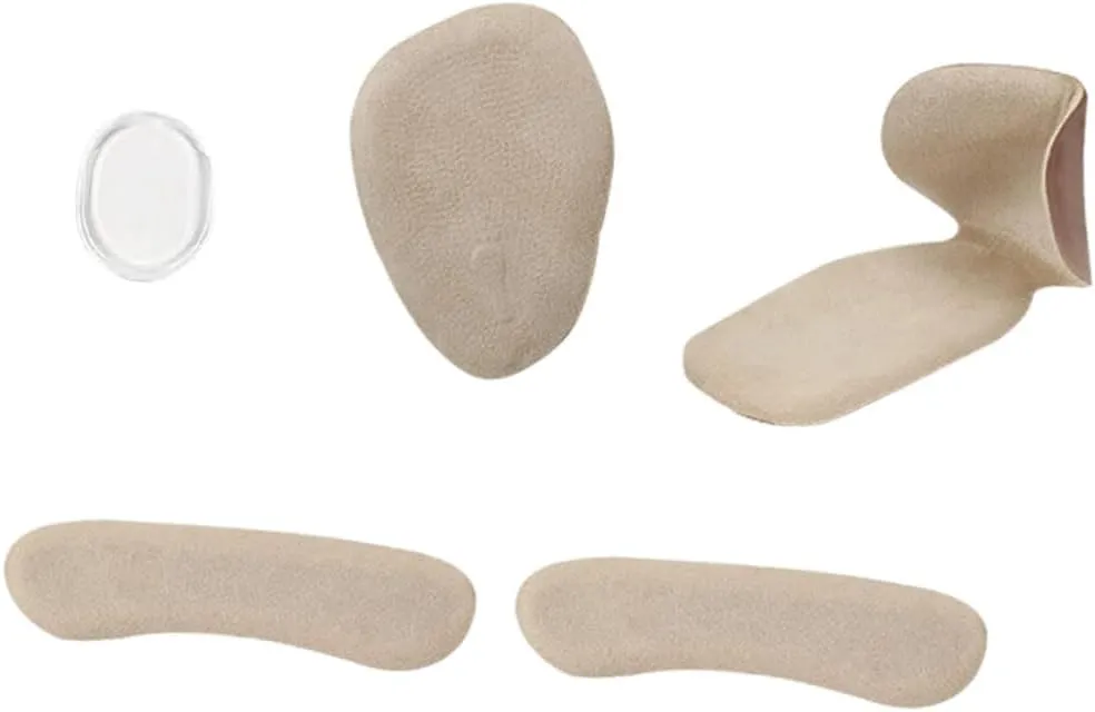 Shoe Inserts Heel Pads 5pcs Sole Guards for Sneakers Anti-wear Mat Set Foot Cushion Liners